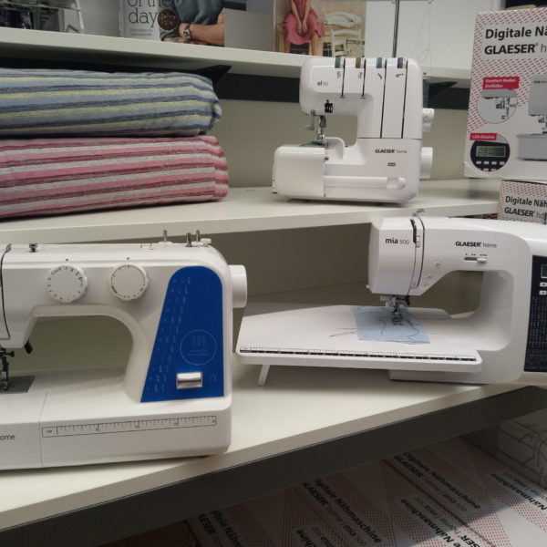 Nähmaschinen Click & Collect GLAESER textil Bad Dürrheim