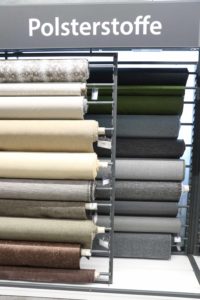 Möbelbezugsstoffe Click & Collect GLAESER textil Ulm