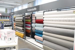 Möbelbezugsstoffe Click & Collect GLAESER textil Ulm