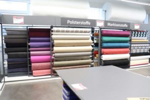 Möbelbezugsstoffe Click & Collect GLAESER textil Ulm