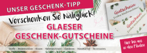 Glaeser Geschenkgutschein