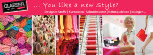 glaesertextil Filialen in Aalen, Mindelheim, Marktoberdorf, Ulm