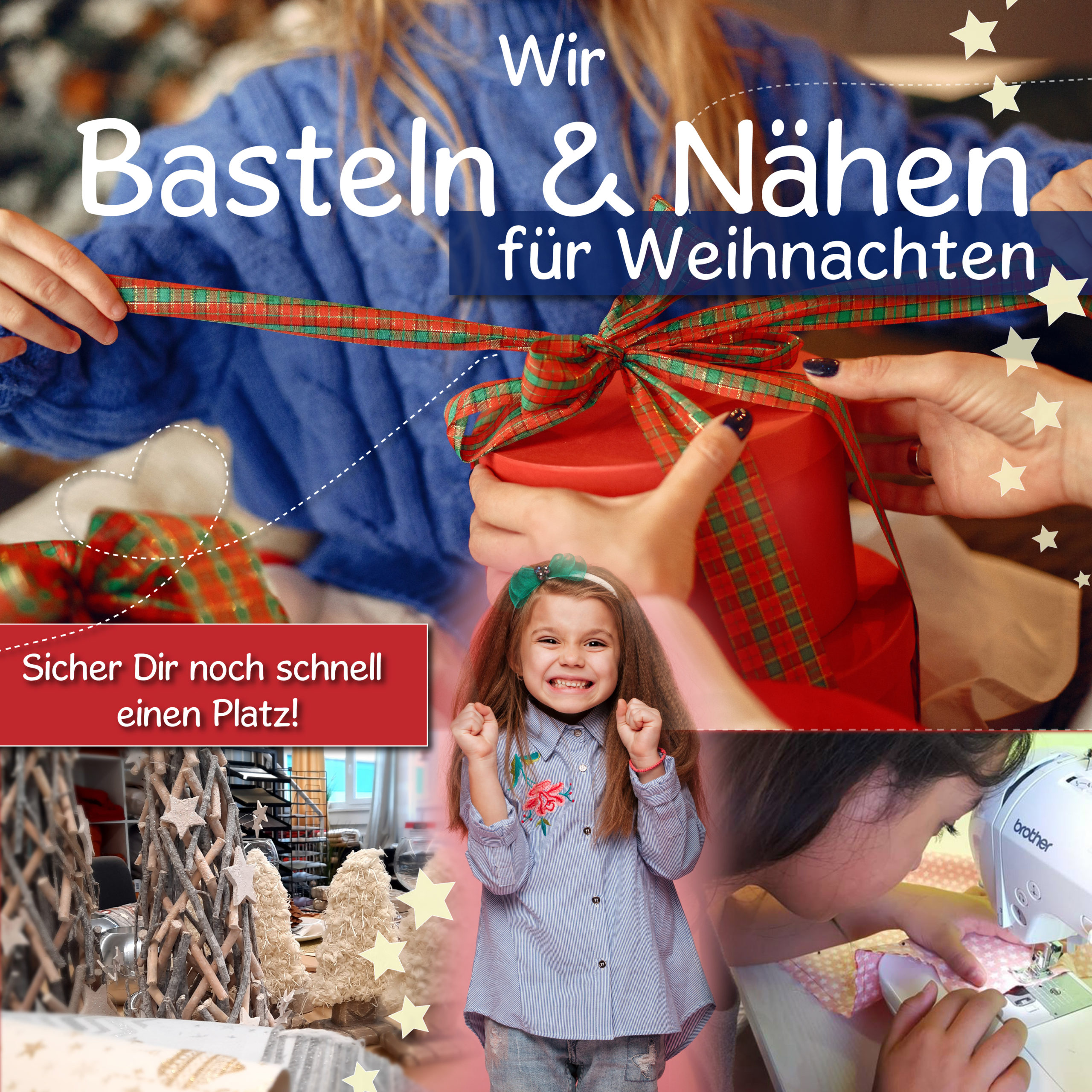 Workshop für Kinder “Nähen & Basteln für Weihnachten”