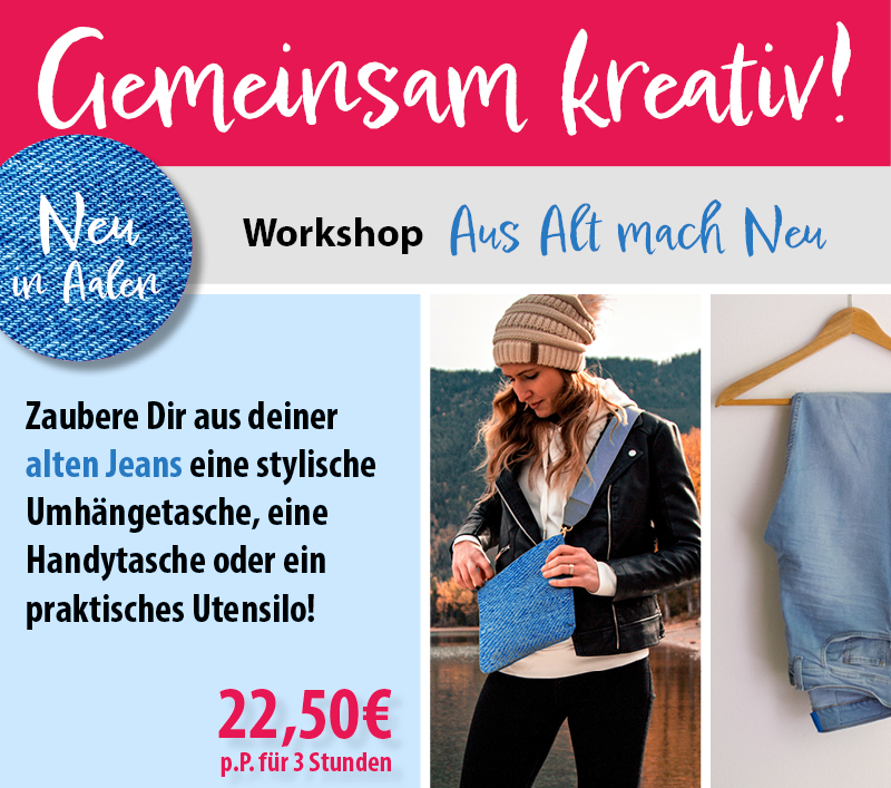 Upcycling-Workshop in Aalen