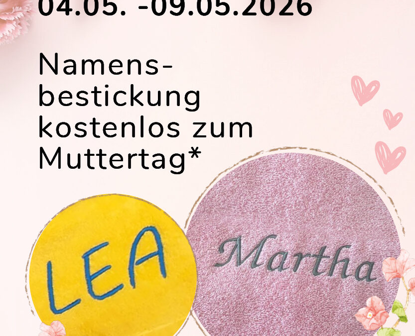 Muttertag Stick-Aktion