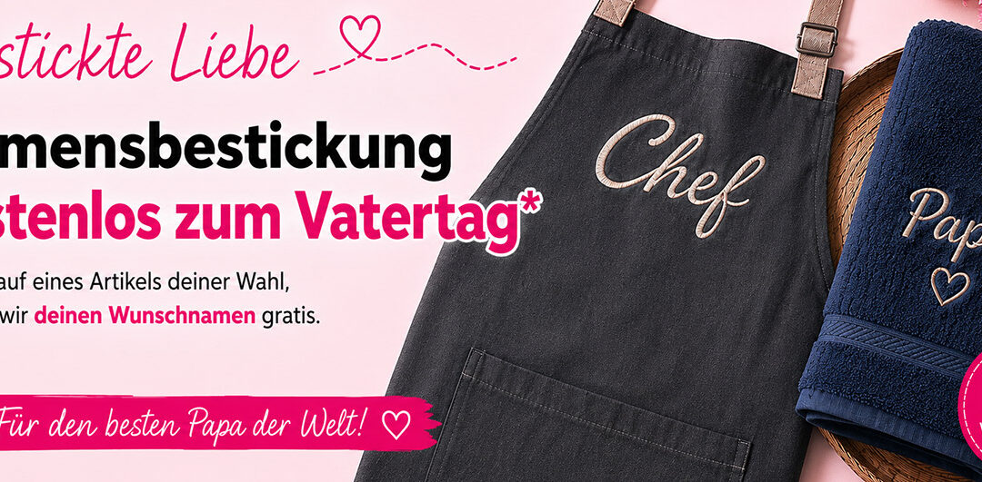 Vatertag Stick-Aktion