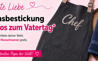 Vatertag Stick-Aktion
